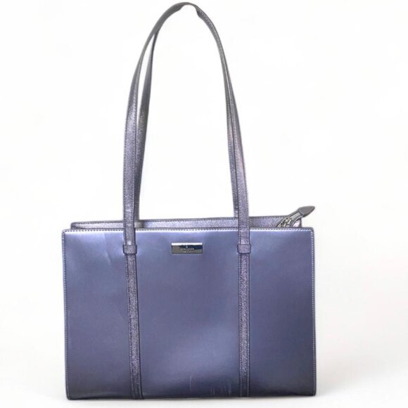 KATE SPADE - Kenzie Limited Edition Metallic Large Tote- CANDIED FLOWER - Picture 1 of 5